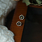 Elegant S925 Sterling Silver Shell Flower Stud Earrings, Delicate and Stylish Daily Wear, Black, 11.3mm
