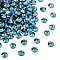 Preciosa® MAXIMA Crystal No Hotfix Flatback Stones, Czech Crystal, Unfoiled, Round(438 11 615 Chaton Rose), 33400 200 Deep Sea AB, SS10(2.7~2.9mm)