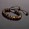 New Colorful Bracelet Black Gallstone Crafts Handmade Handmade Bracelet Colorful Peacock Stone Bracelet Ball Jewelry