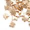 Brass Charms, Cadmium Free & Nickel Free & Lead Free, Butterfly, Light Gold, 9x9x1.5mm, Hole: 1mm