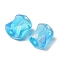Electroplate Glass Beads, AB Color, Faceted Pillow, Light Sky Blue, 10x8x6mm, Hole: 1.6mm