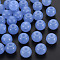Imitation Jelly Acrylic Beads, Barrel, Medium Slate Blue, 13x10.5mm, Hole: 2.5mm, about 375pcs/500g
