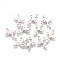Tarnish Resistant 201 Stainless Steel Pendants, Frog, Stainless Steel Color, 13x10x1mm, Hole: 1mm