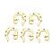 Ion Plating(IP) 201 Stainless Steel Pendants, Lion, Nickel Free, Real 18K Gold Plated, 24x20x1.5mm, Hole: 1.8mm