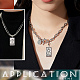 Подвески из сплава в тибетском стиле FIND-SC0003-74-5
