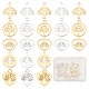 20 шт. 10 подвески из нержавеющей стали 304 STAS-CN0001-07-1