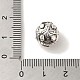 Сплавочные овальные бусины тибетского стиля  TIBEP-L021-31AS-3