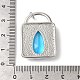 Стойка для замка с покрытием латунные подвески KK-U022-09P-02-3