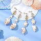 Серьги-подвески из сплава EJEW-JE06267-1