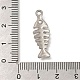 Подвески из нержавеющей стали 304 с защитой от потускнения STAS-M075-15P-3