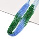 Прозрачный градиент цвета стеклянные бусины пряди GLAA-H021-01A-41-1