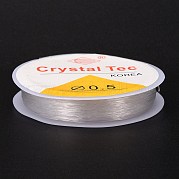 Эластичная эластичная нить с круглыми кристаллами EW-Z001-D01-0.5mm
