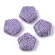 Ручной полимерной глины шариков Rhinestone RB-T017-06C
