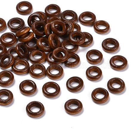 Пончик деревянные соединительные кольца WOOD-Q014-12mm-07-LF-1