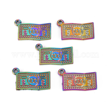 Подвески из сплава цвета радуги PALLOY-S180-255-NR-1