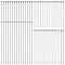 400Pcs 4 Styles 304 Stainless Steel Ball Head Pins, Stainless Steel Color, 21~50x0.7mm, 21 Gauge, Head: 2mm, 100pcs/style