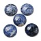 Natural Sodalite Cabochons, Flat Round, 30x7~8.5mm