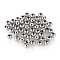 Tarnish Resistant 304 Stainless Steel Hollow Round Seamed Beads, for Jewelry Craft Making, Stainless Steel Color, 6x5mm, Hole: 2.4mm
