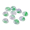 Natural Myanmar Jade/Burmese Jade Pendants, Dyed, Donut/Pi Disc Charms, 16x4~4.5mm, Hole: 2.5mm