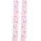 Handmade Lampwork Beads Strands, with Enamel, Crab, Pink, 12~13x13~14x6~7mm, Hole: 1mm, about 30pcs/strand, 13.39 inch(34cm)