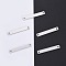 Tarnish Resistant 304 Stainless Steel Links Connectors, Manual Polishing, Stamping Blank Tags, Rectangle, Stainless Steel Color, 35x5x1.8mm, Hole: 1.4mm
