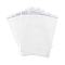 PVC Anti Oxidation Zip Lock Bags, Transparent Antitarnish Jewelry Packing Storage Pouch, Rectangle, Clear, 16x11x0.03cm, Unilateral thickness: 4.9 Mil(0.125mm)
