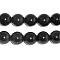 Natural Obsidian Bead Strands, Round, 8mm, Hole: 1mm, about 15 inch, 46~48pcs/strand