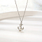 Stylish Stainless Steel Pendant Necklace for Women's Daily Wear