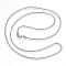 Non-Tarnish 304 Stainless Steel Snake Chain Necklaces, with Lobster Claw Clasps, Stainless Steel Color, 29.9 inch(76cm), 2mm