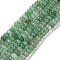 Natural Green Aventurine Beads Strands, Grade AB, Rondelle, 6x4mm, Hole: 1.2mm, about 89pcs/strand, 14.84''(37.7cm)