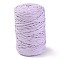 Cotton String Threads, for DIY Crafts, Gift Wrapping and Jewelry Making, Lilac, 3mm, about 150m/roll