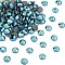 Preciosa® Crystal Hotfix Flatback Stones, Czech Crystal, Round(438 11 612 Chaton Rose VIVA 12 ®), 50020 200 Green Tourmaline AB, SS12(3~3.2mm)