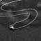 Non-Tarnish 304 Stainless Steel Cable Chain Necklaces, with Lobster Claw Clasps, Stainless Steel Color, 17.7 inch(45cm), 10strand/bag