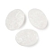 Natural Quartz Crystal Cabochons, Rock Crystal, Oval, 24.5~25x18~18.5x8.5~10.5mm