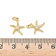 Латунные микро проложить кубического циркония подвески KK-L239-016G-3