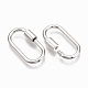 Латунные брелоки с карабином KK-T047-07P-3