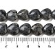 Натуральные нити бус из ларвикита G-B022-28C-5