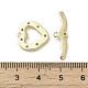 Латунные застежки с цирконами KK-C048-09G-4