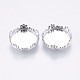 Чашки из нержавеющей стали 304 с кружевной окантовкой STAS-I097-061-12MM-1