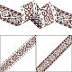Полиэстер Grosgrain ленты OCOR-WH0063-24-4