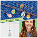 Nbeads 24 шт. HJEW-PH01849-4