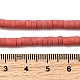 Окрашенные синтетические бирюзовые бусы нити G-Z089-A04-P-6