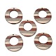 Подвески из дерева венге WOOD-F013-03-1