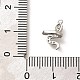 Латунные микро проложить кубического циркония подвески KK-C085-17P-3