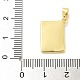 Клубы латунные эмалевые подвески KK-G517-06G-03-3
