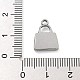Подвески из нержавеющей стали 304 с защитой от потускнения STAS-M084-01C-P-3