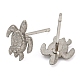 Серьги-гвоздики из нержавеющей стали марки 304 EJEW-P291-05P-2