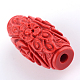 Вырезанные киноварь бусины CARL-Q004-76B-8