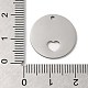 Подвески из нержавеющей стали 201 STAS-E206-02P-02-3