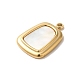 Подвески из нержавеющей стали 304 в форме ракушки STAS-L022-246G-2